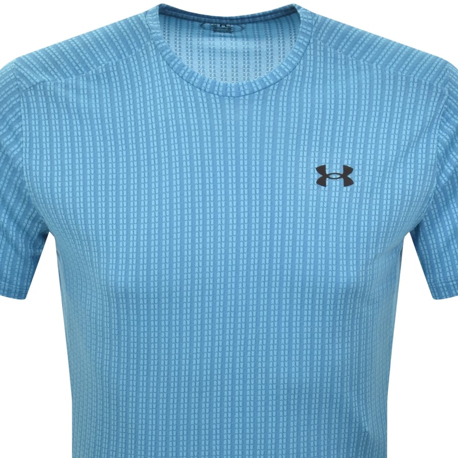 Image number 2 for Under Armour Tech Textured T Shirt Blue