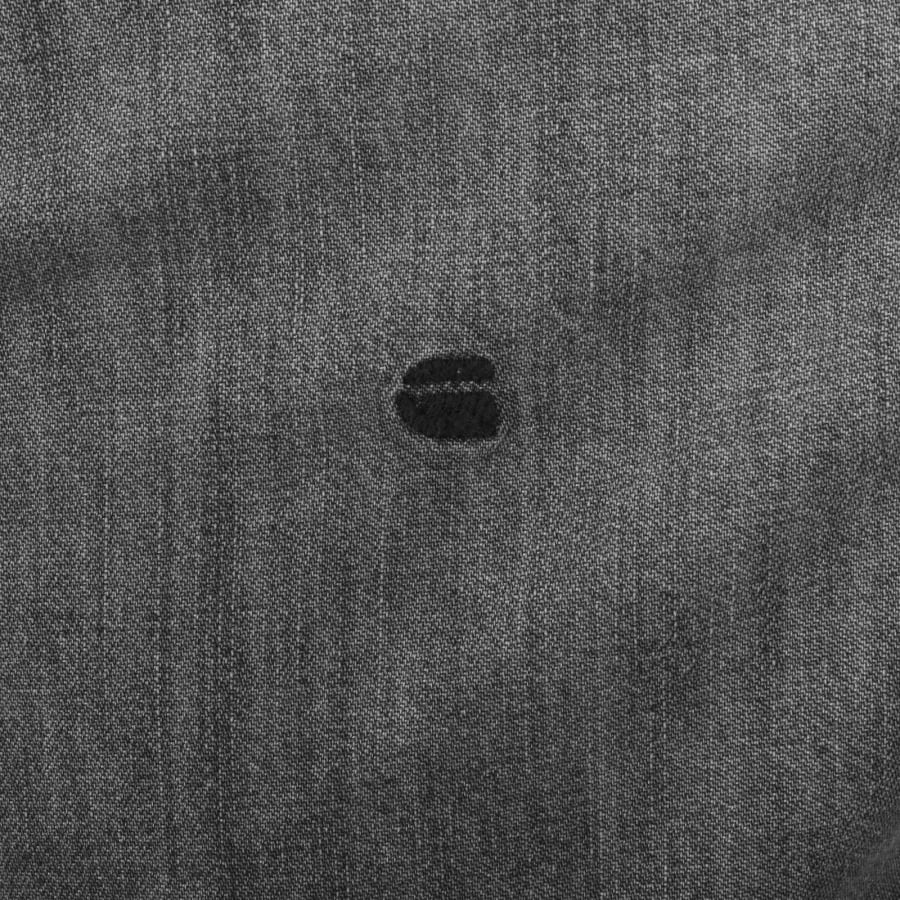 Image number 3 for G-Star Clean Long Sleeve Slim Fit Shirt Grey