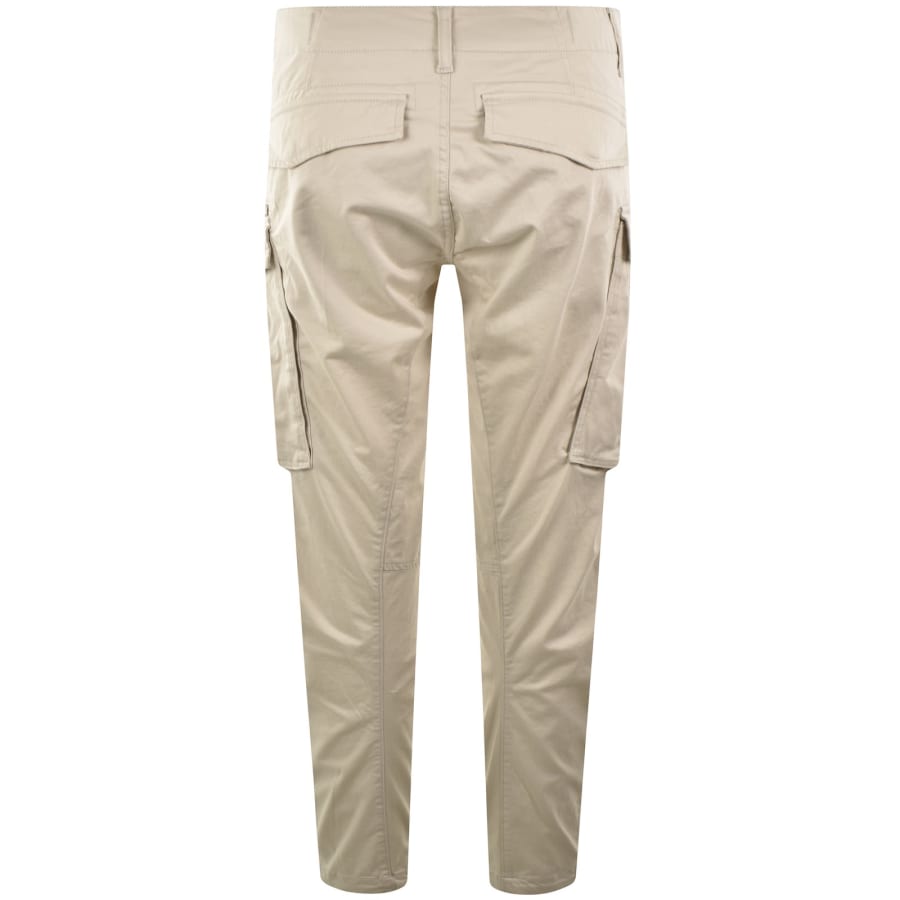 Image number 2 for G-Star 3D Cargo Trousers Whitebait Beige
