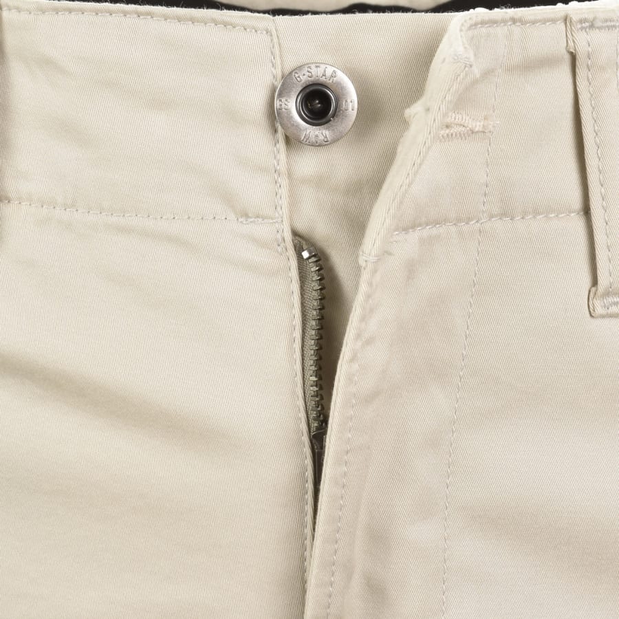 Image number 5 for G-Star 3D Cargo Trousers Whitebait Beige