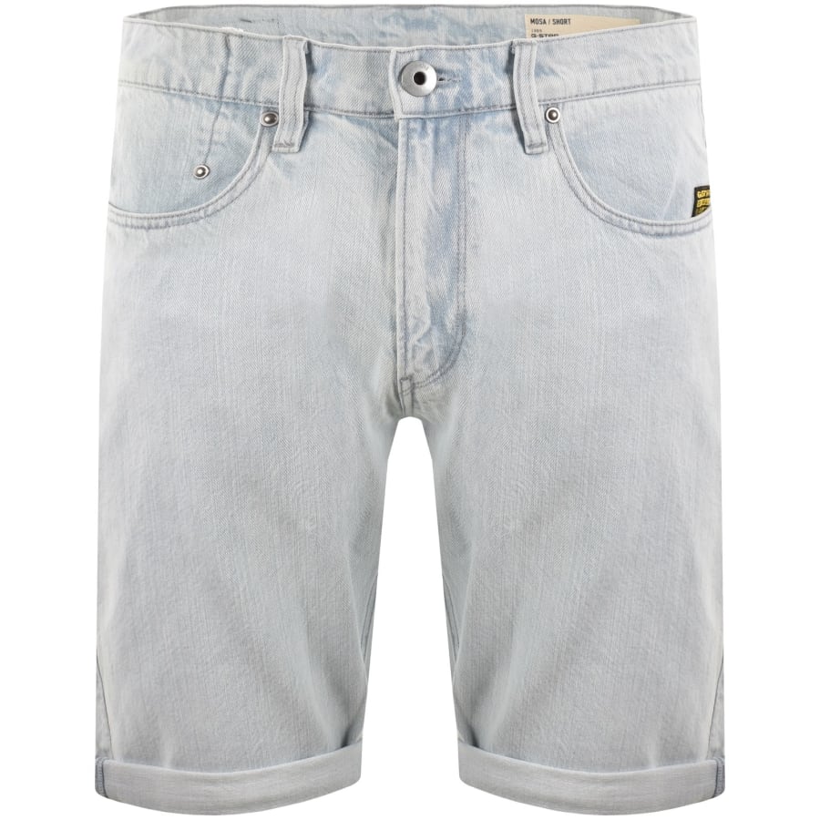 Image number 2 for G-Star Mosa Denim Shorts Blue