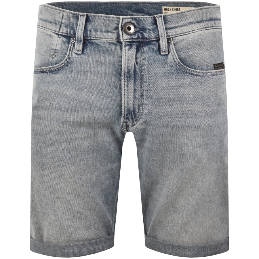 Image number 2 for G-Star Mosa Denim Shorts Blue
