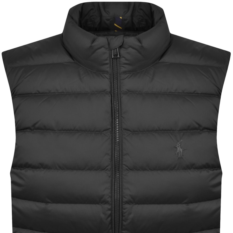 Image number 2 for Ralph Lauren Down Puffer Gilet Polo Black
