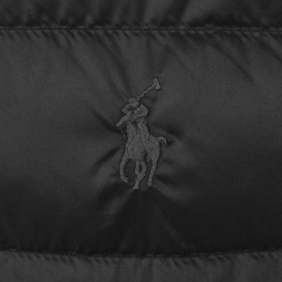 Image number 3 for Ralph Lauren Down Puffer Gilet Polo Black