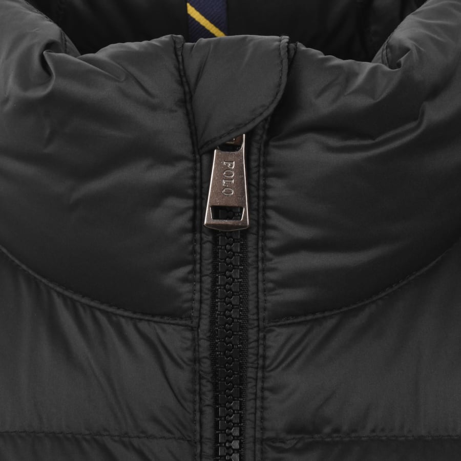 Image number 4 for Ralph Lauren Down Puffer Gilet Polo Black