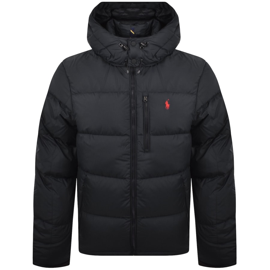 Image number 1 for Ralph Lauren Gorham Bomber Down Jacket Black