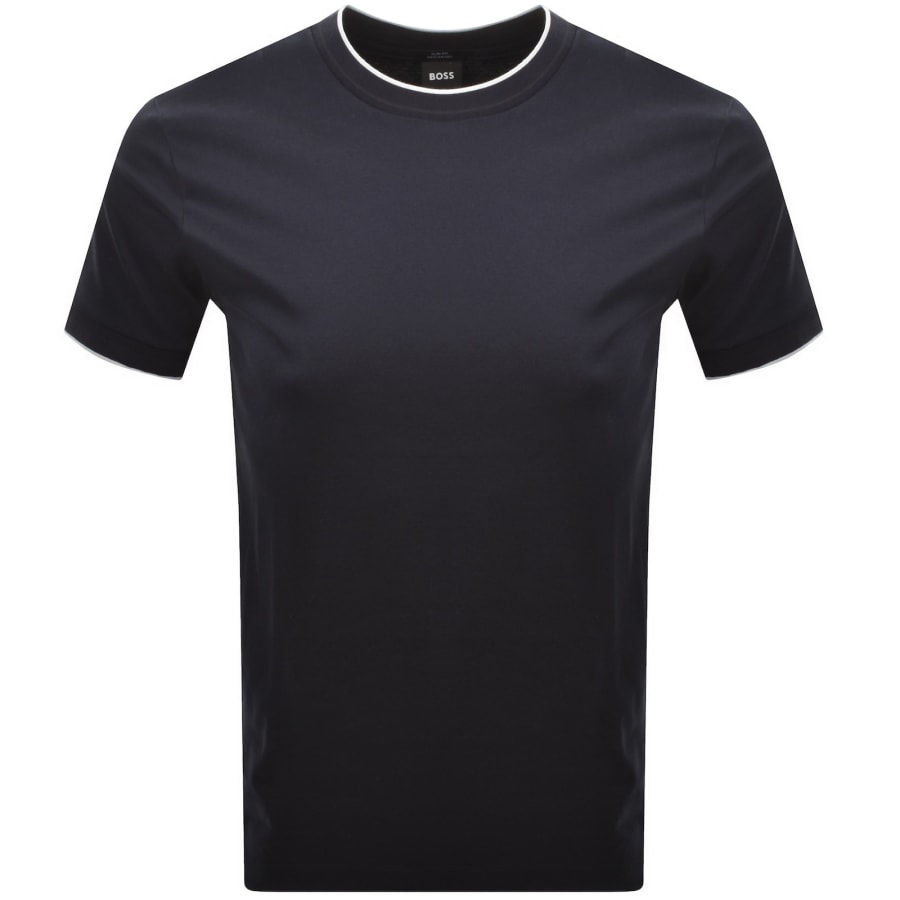 Image number 1 for BOSS Tessler 195 T Shirt Navy