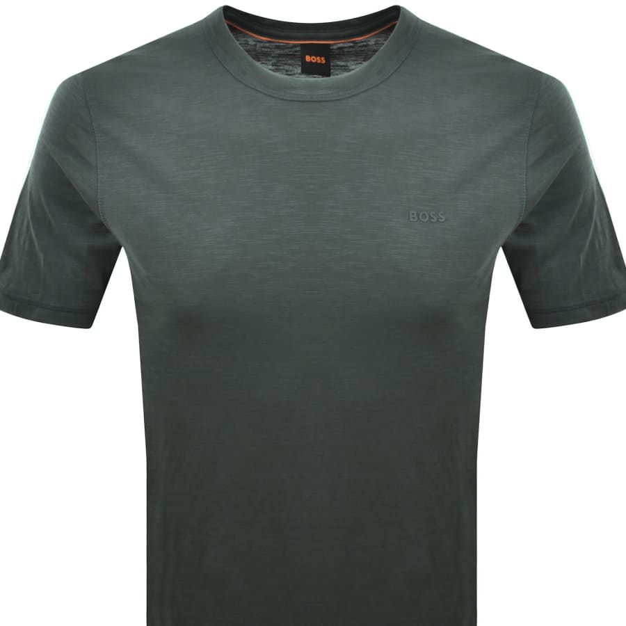 Image number 2 for BOSS Tegood T Shirt Green