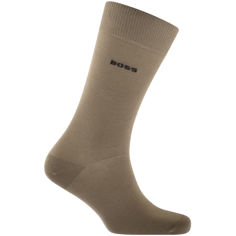 Image number 3 for BOSS 5 Pack Logo Crew Socks