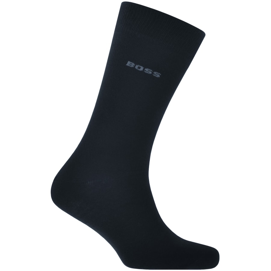 Image number 4 for BOSS 5 Pack Logo Crew Socks