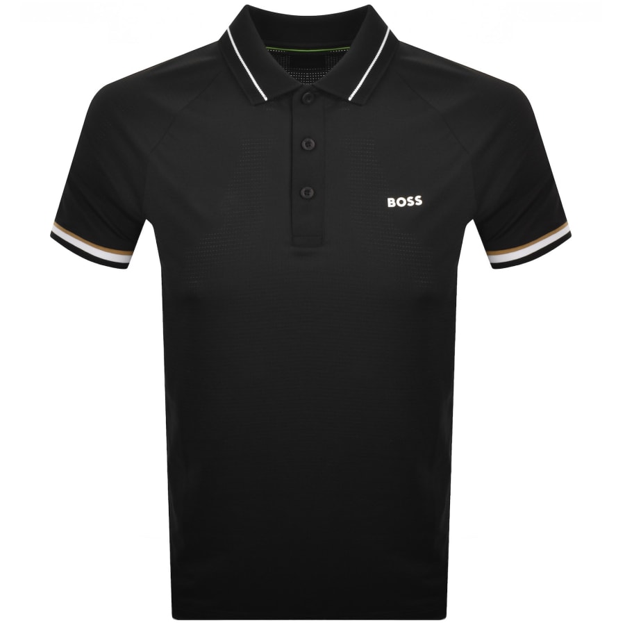 Image number 1 for BOSS PL TOC Court Polo T Shirt Black