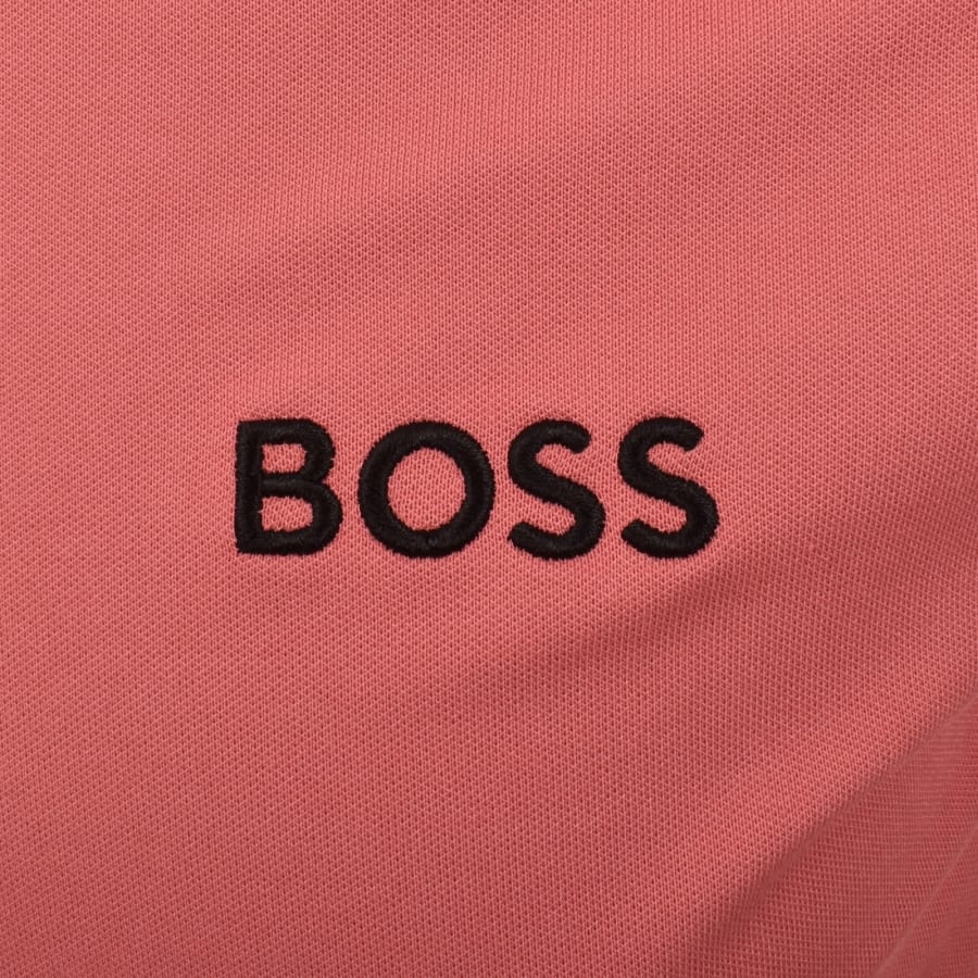 Image number 3 for BOSS Paddy Pro Polo T Shirt Medium Pink