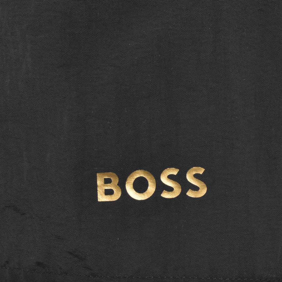 Image number 3 for BOSS Ole Swim Shorts Black