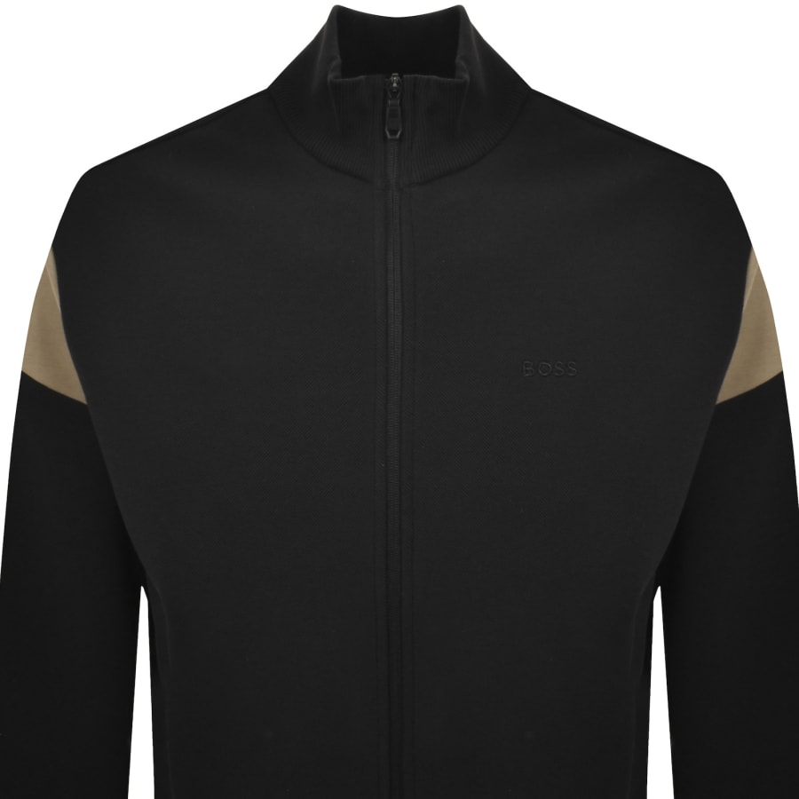 Image number 2 for BOSS Union Skaz Full Zip Sweatshirt Black