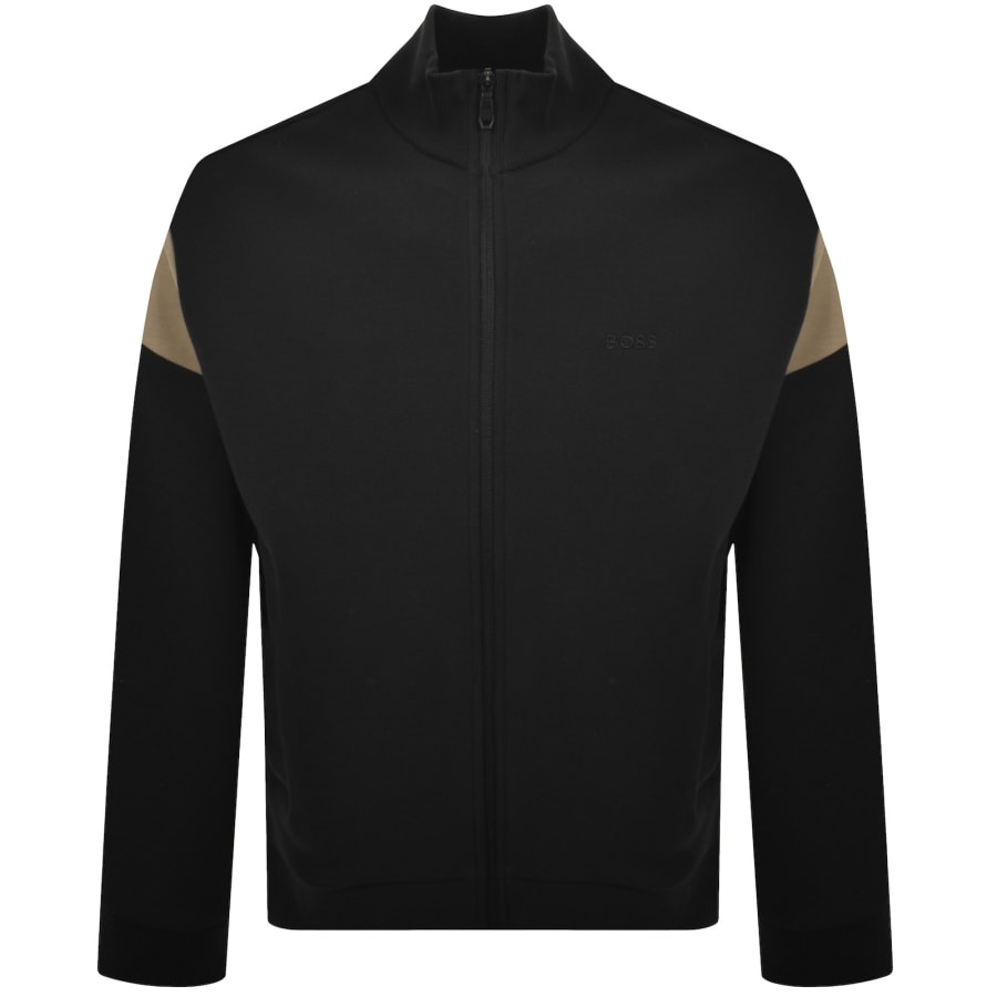 Image number 1 for BOSS Union Skaz Full Zip Sweatshirt Black