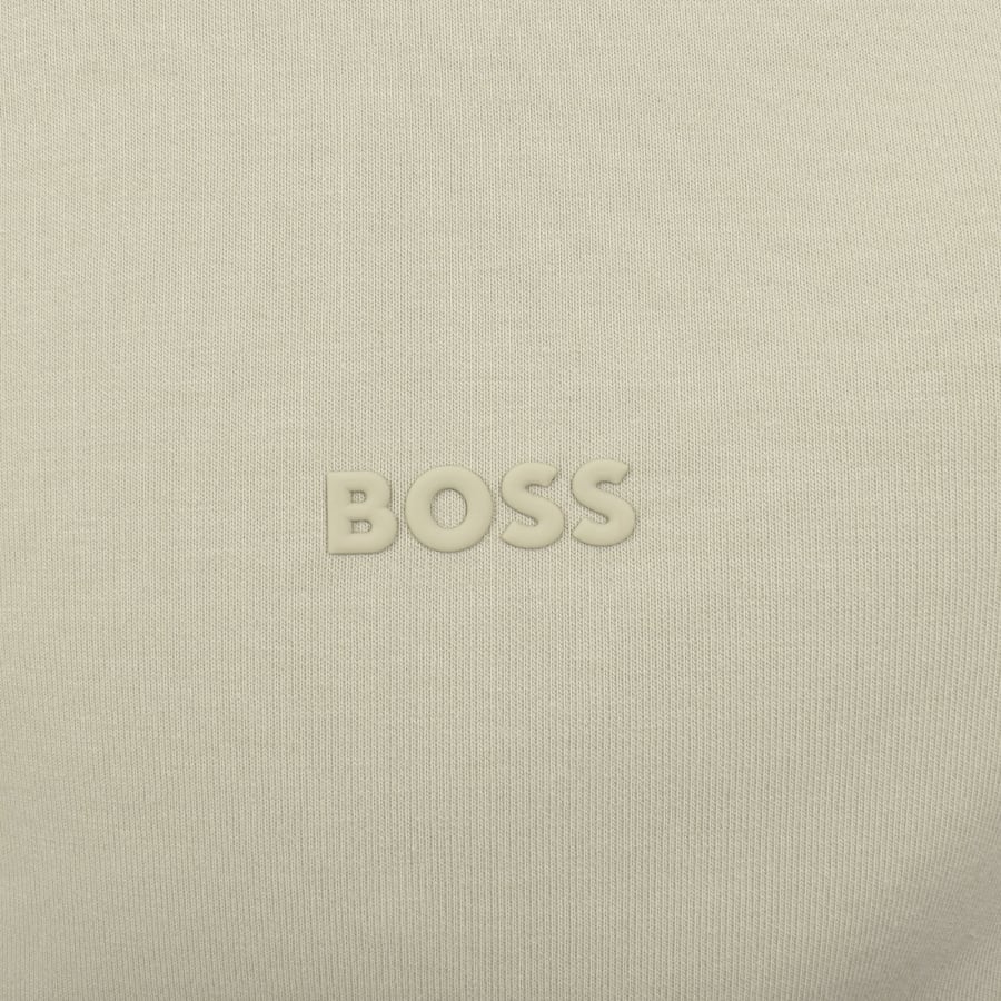 Image number 3 for BOSS Skaz Full Zip Sweatshirt Light Beige