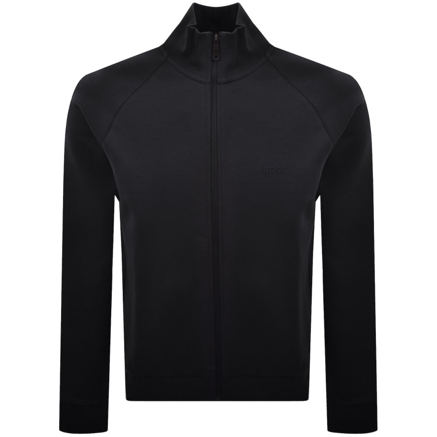 Image number 1 for BOSS Skaz Full Zip Sweatshirt Dark Blue