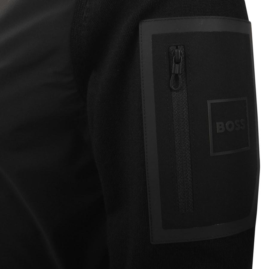 Image number 4 for BOSS Knit Momentum-X Jumper Black