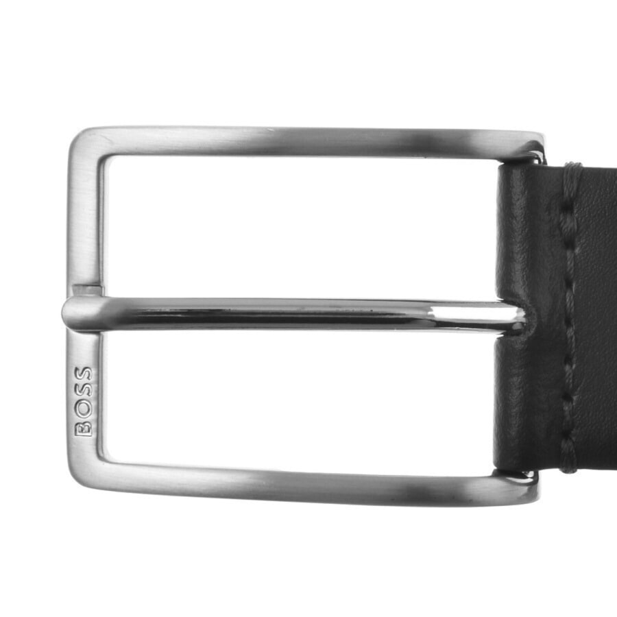 Image number 3 for BOSS Erman Leather Belt Black