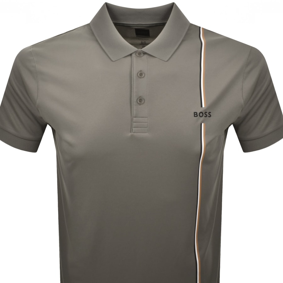 Image number 2 for BOSS Toc Game 3 Short Sleeve Polo Brown