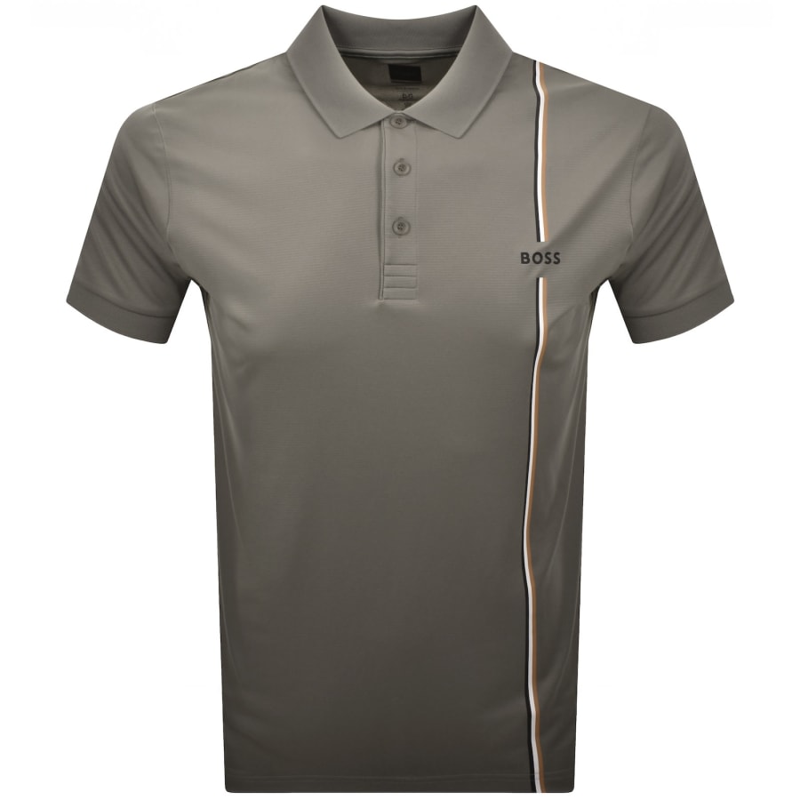Image number 1 for BOSS Toc Game 3 Short Sleeve Polo Brown