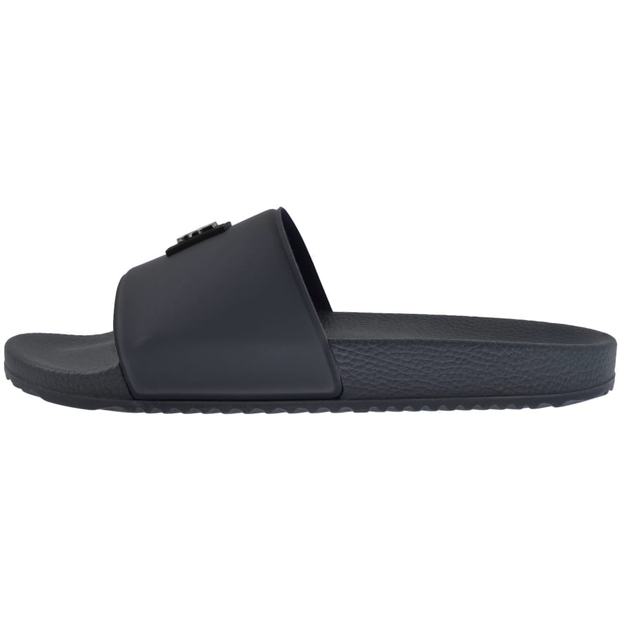 Image number 2 for HUGO Timein Sliders Dark Blue