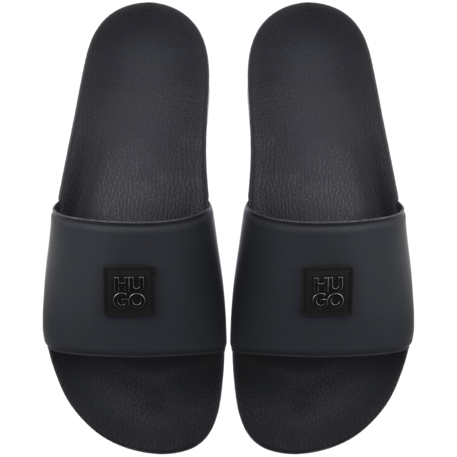 Image number 1 for HUGO Timein Sliders Dark Blue