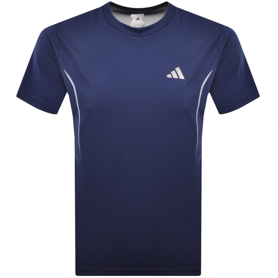 Image number 1 for adidas Sportswear Tech Apparel T Shirt Dark Blue
