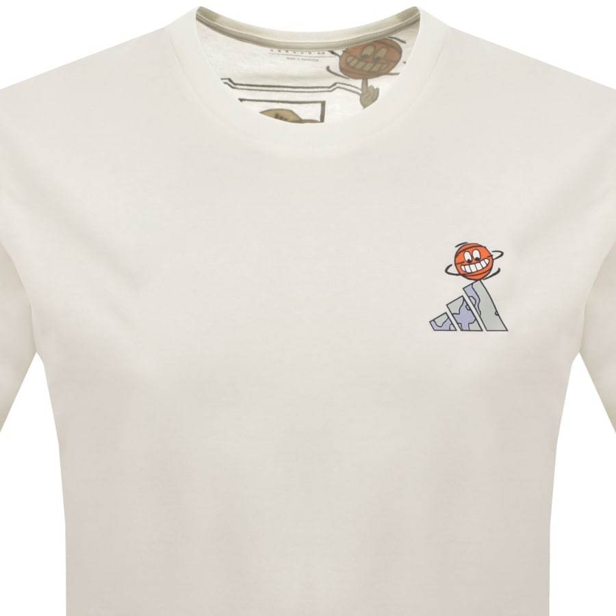 Image number 3 for adidas Sportswear Earth Day T Shirt Off White