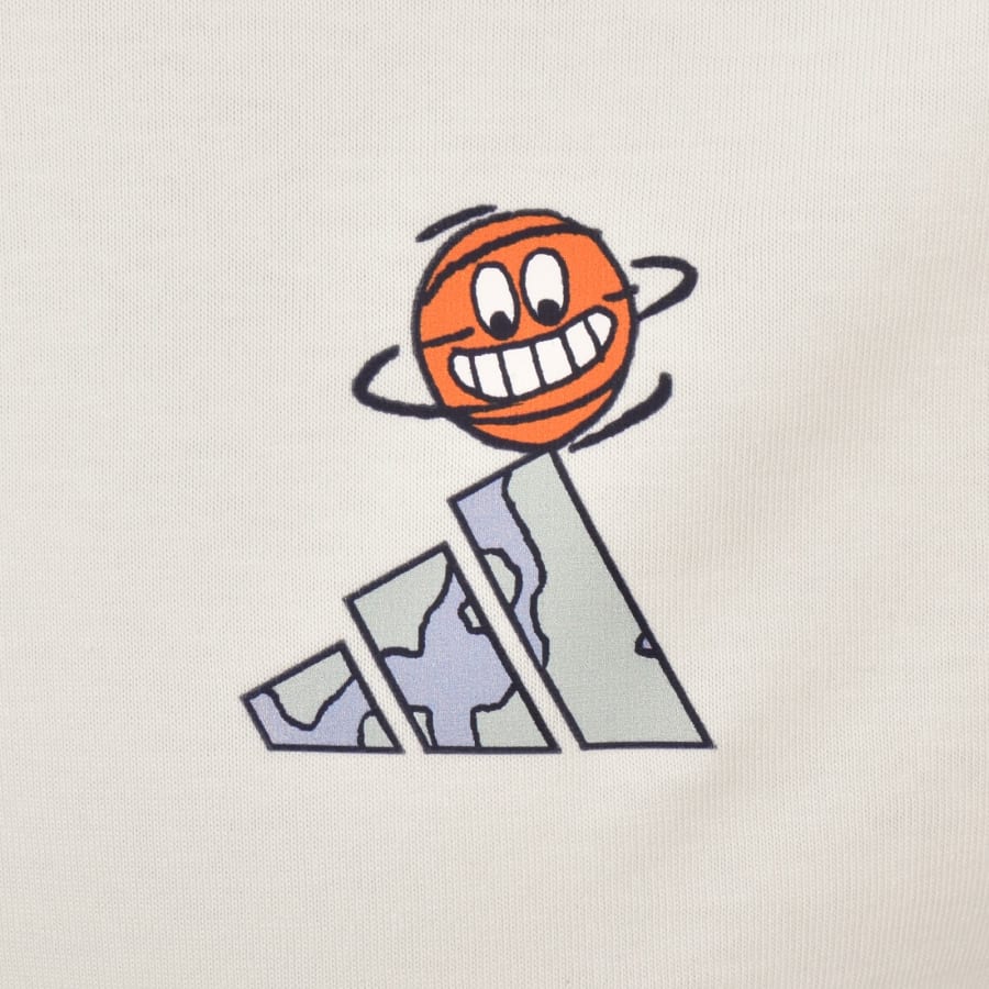 Image number 4 for adidas Sportswear Earth Day T Shirt Off White
