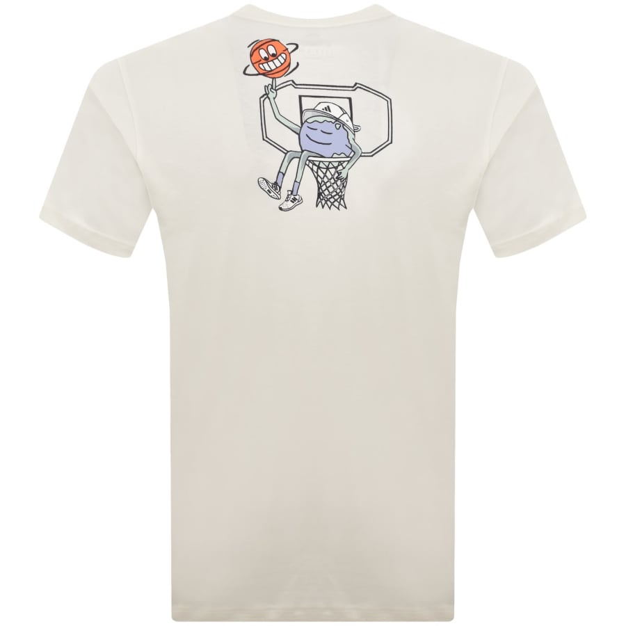 Image number 5 for adidas Sportswear Earth Day T Shirt Off White