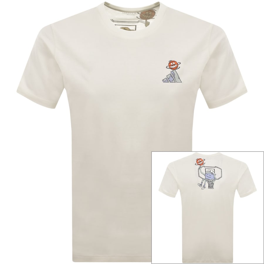 Image number 1 for adidas Sportswear Earth Day T Shirt Off White