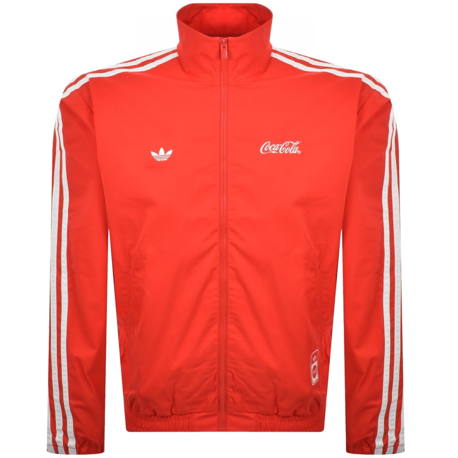Image number 2 for adidas Originals X Coca Cola Track Top Red