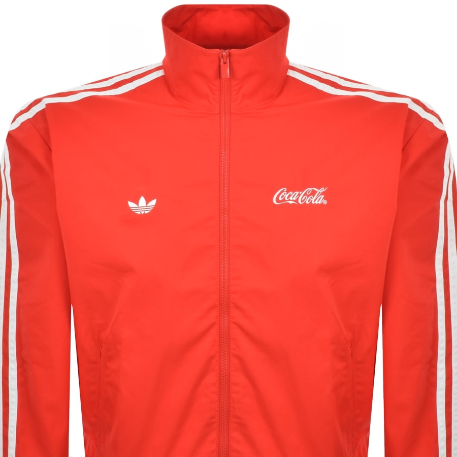 Image number 3 for adidas Originals X Coca Cola Track Top Red