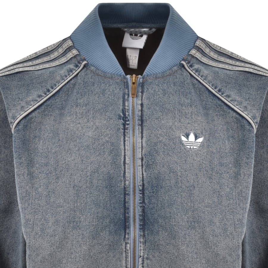 Image number 2 for adidas Originals Superstar Track Top Blue