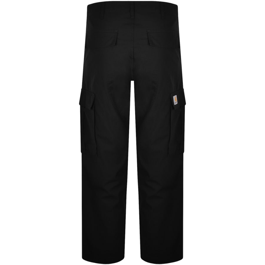 Image number 3 for Carhartt WIP Cargo Trousers Black