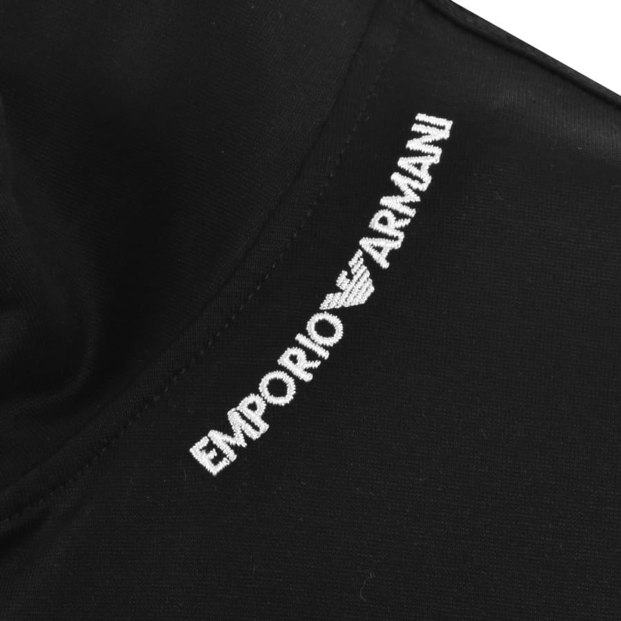 Image number 3 for Emporio Armani Long Sleeve T Shirt Black