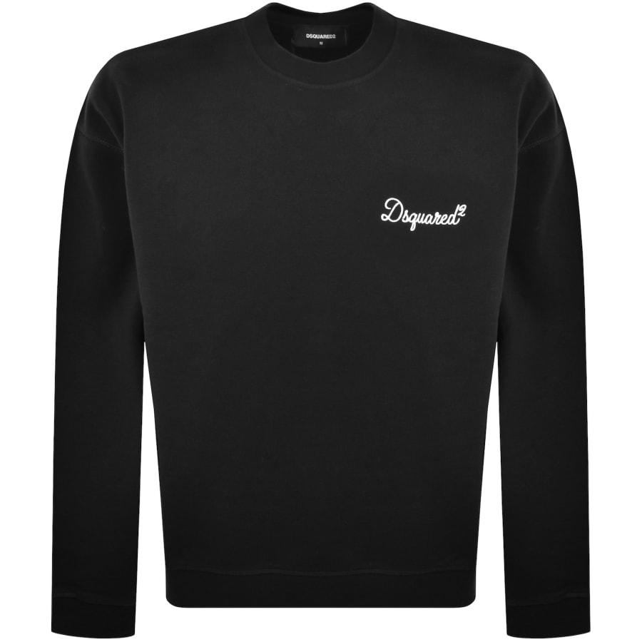 Image number 1 for DSQUARED2 Signature Relaxed Sweatshirt Black