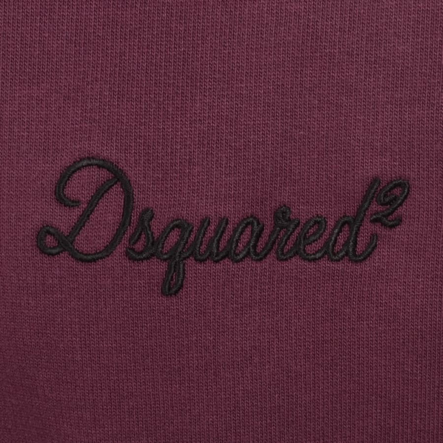 Image number 3 for DSQUARED2 Signature Hoodie Purple