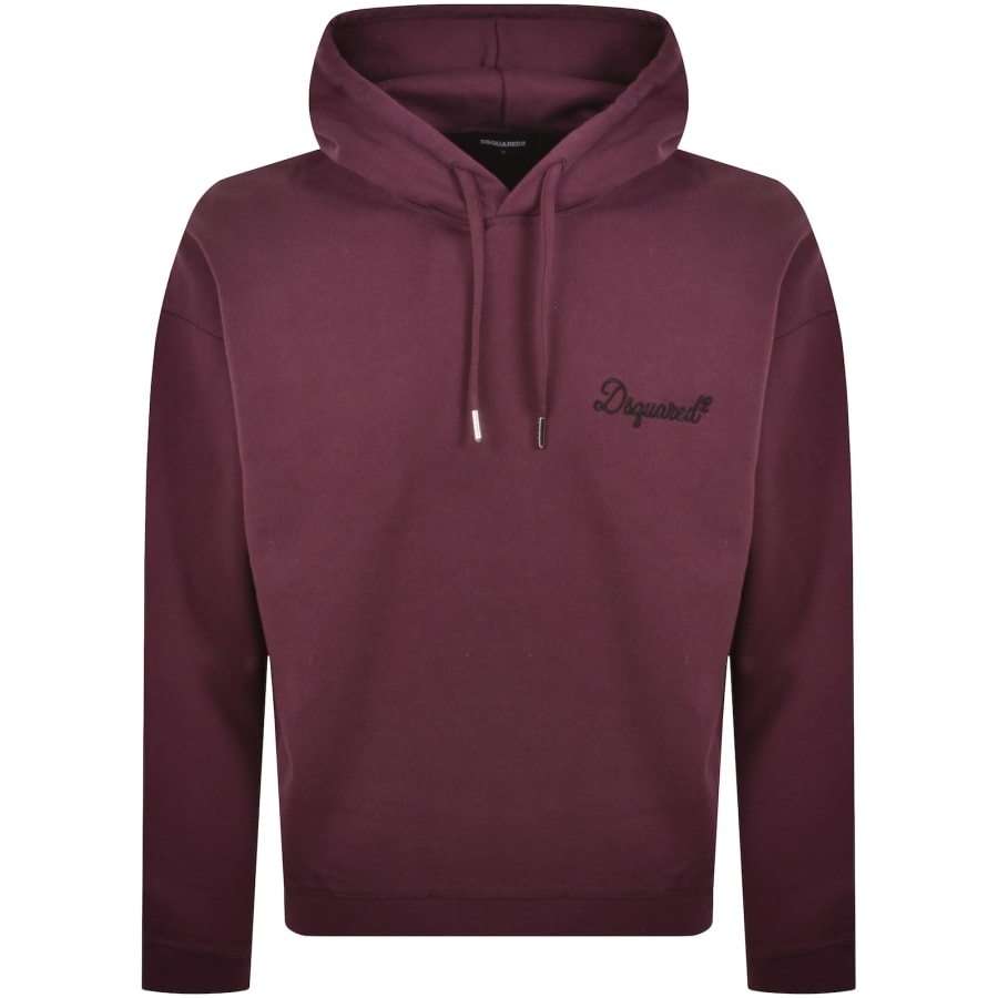 Image number 1 for DSQUARED2 Signature Hoodie Purple