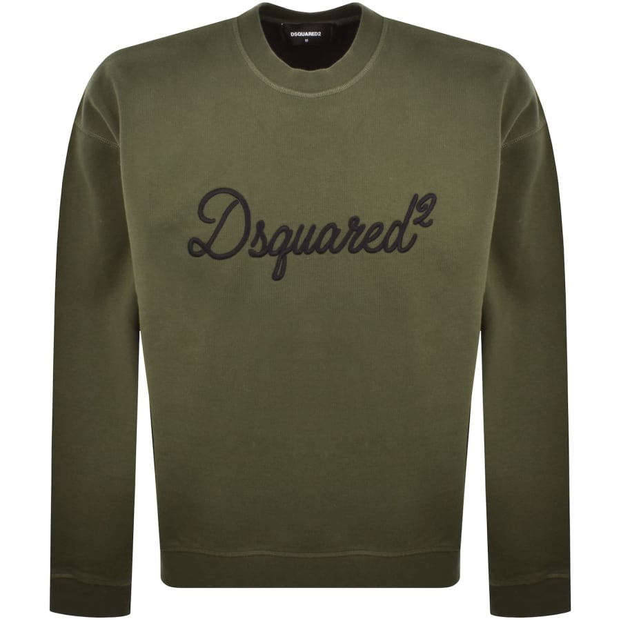 Image number 1 for DSQUARED2 Signature Sweatshirt Green
