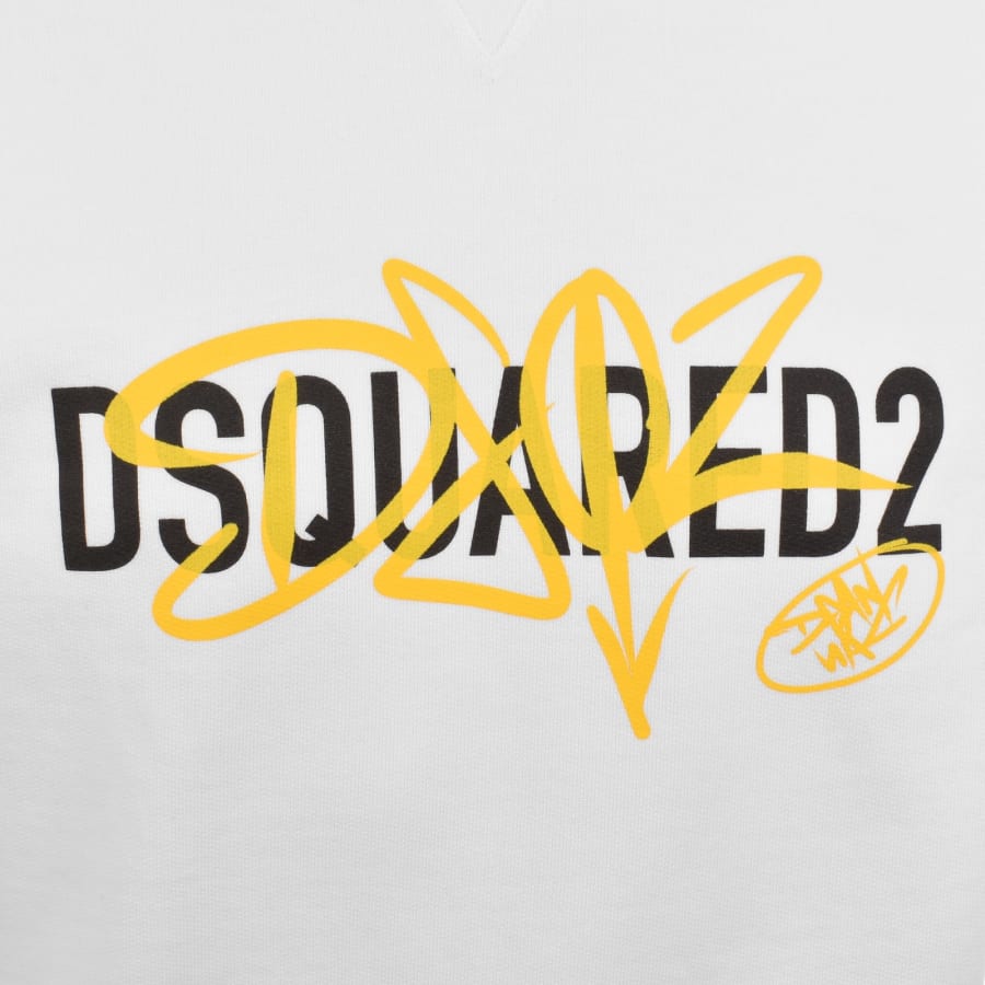 Image number 3 for DSQUARED2 Cool Fit Sweatshirt White