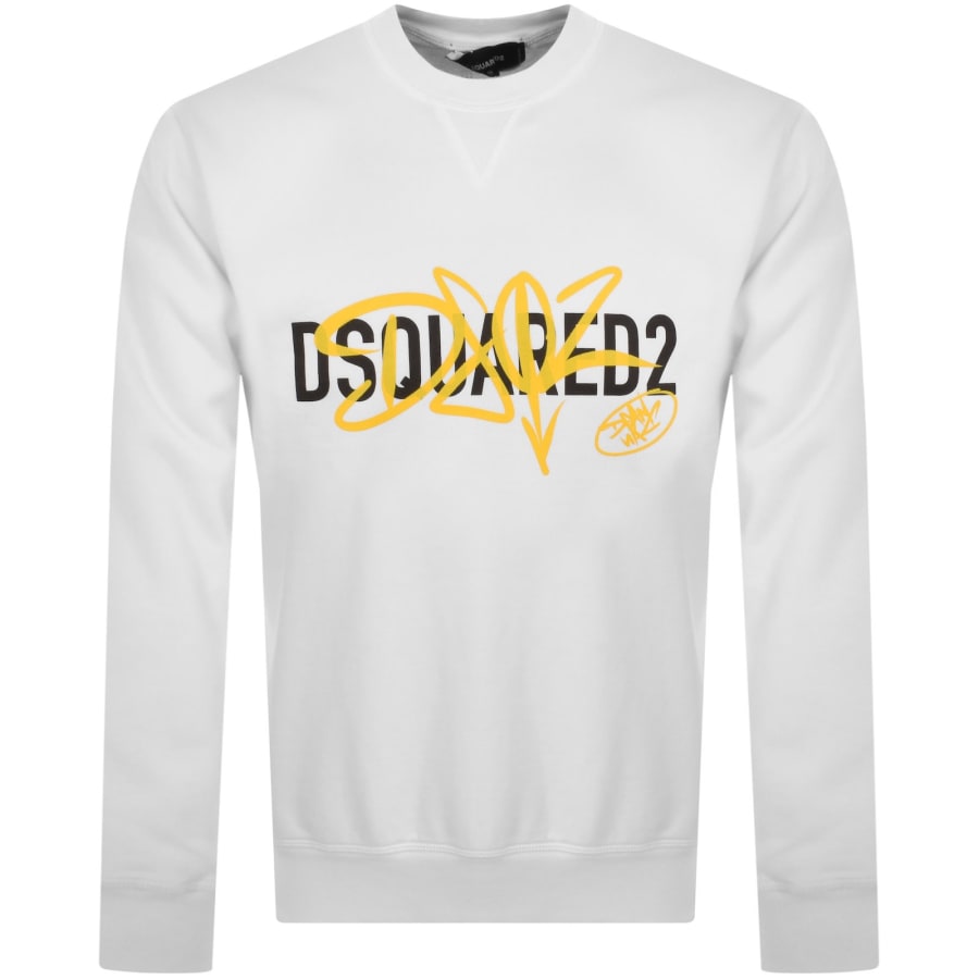 Image number 1 for DSQUARED2 Cool Fit Sweatshirt White