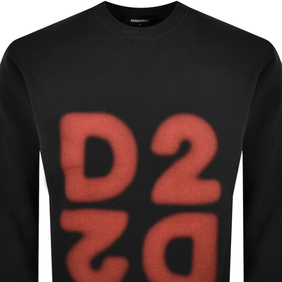 Image number 2 for DSQUARED2 Cool Fit Sweatshirt Black