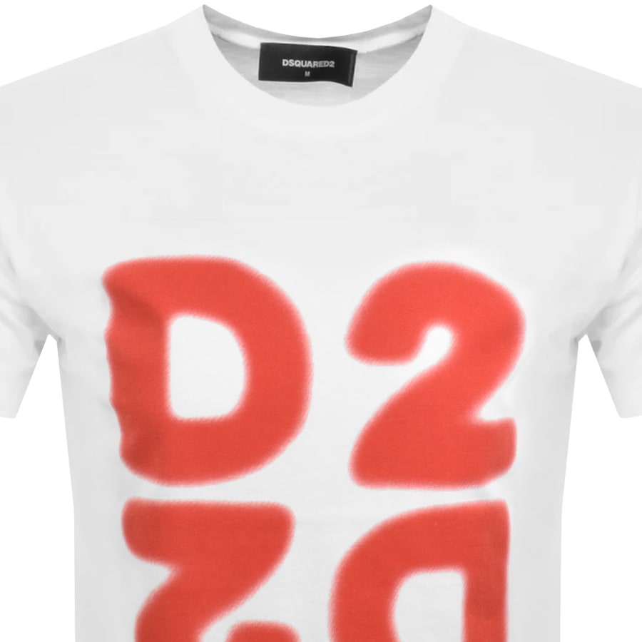 Image number 2 for DSQUARED2 Cool Fit T Shirt White