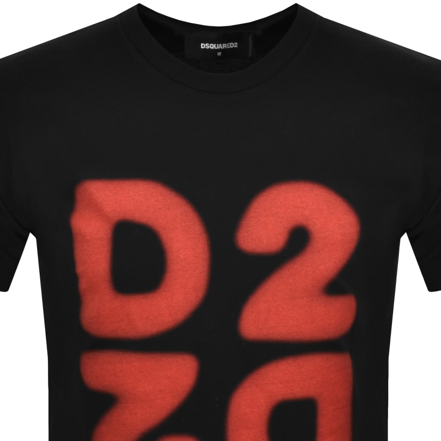 Image number 2 for DSQUARED2 Cool Fit T Shirt Black