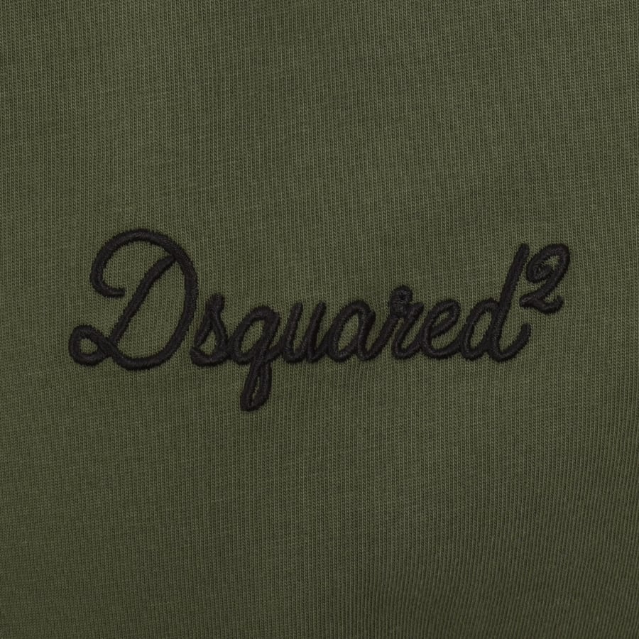 Image number 3 for DSQUARED2 Signature Loose Fit T Shirt Green