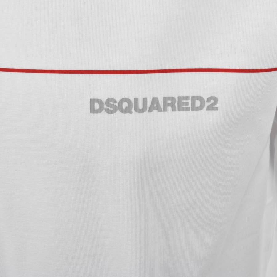 Image number 3 for DSQUARED2 Loose Fit T Shirt White