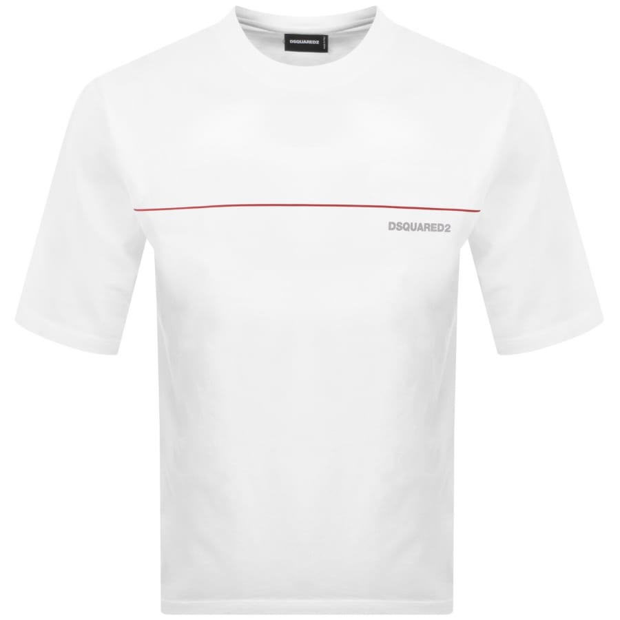 Image number 1 for DSQUARED2 Loose Fit T Shirt White