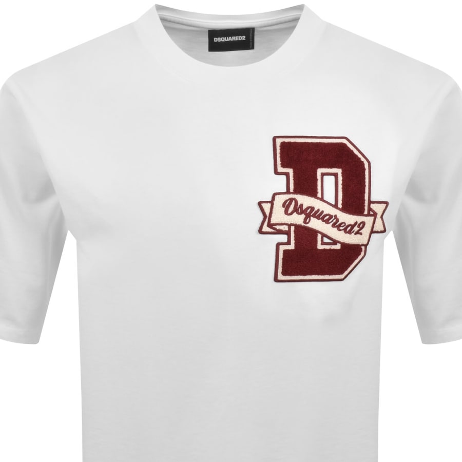 Image number 2 for DSQUARED2 Loose Fit T Shirt White